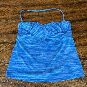 Mossimo size Large strapless bathing suit tankini top